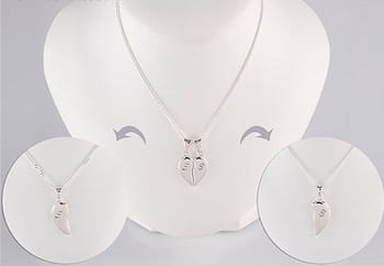 pendentif coeur à partager
