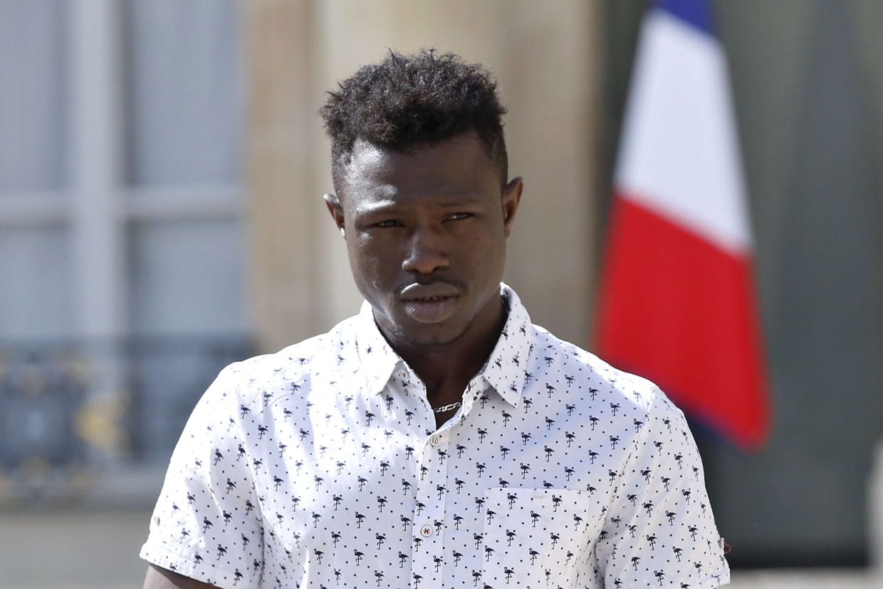 Mamoudou Gassama: l'enfant qu'il a sauvé était déjà tombé d'un étage