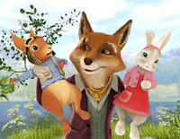 Pierre Lapin : L'aventure de Moufle et de Petit Cochon Robinson