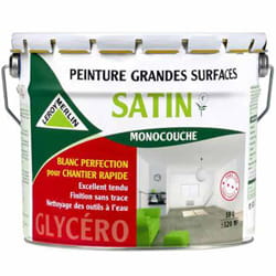 la peinture glycéro a une meilleure adhérence que la peinture acrylique.