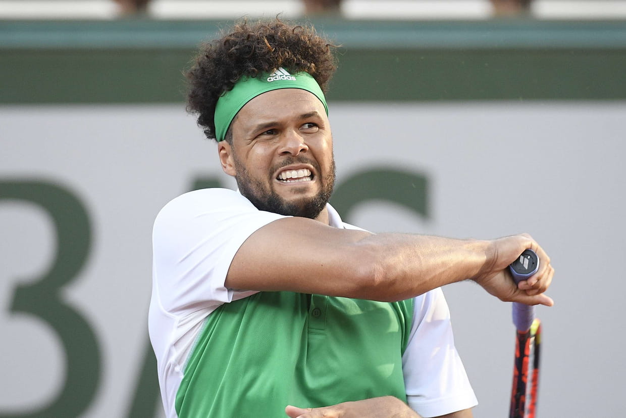 Tsonga à Roland, c'est non Tsonga à Roland, c'est non