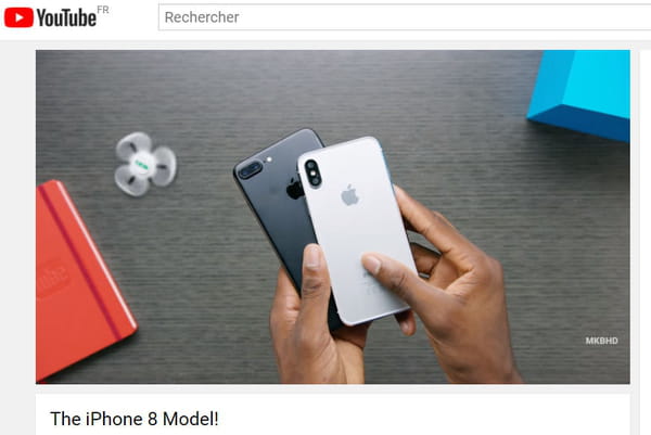 Vidéo iPhone 8