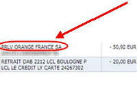 envoyez à votre banque une lettre recommandée contenant une copie du dépôt de