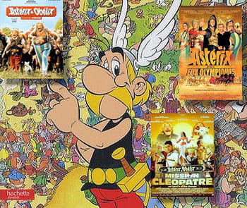 astérix a fait l'objet de nombreuses adaptations