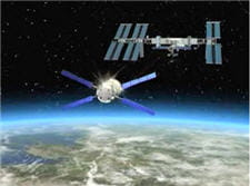 l'iss possède le cargo atv comme navette poubelle.