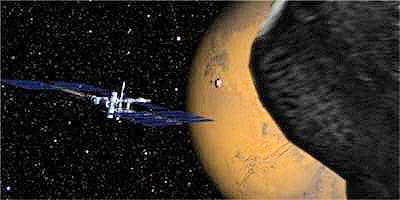 l'iss va conduire l'équipage vers sa destination finale, mars.