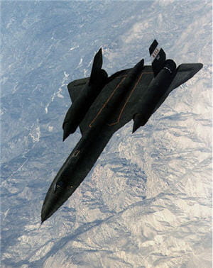 le lockheed sr-71.