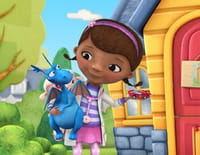 Docteur La Peluche : Sire Kirby et la princesse courageuse. - Sam, le serpent et son jet d'eau