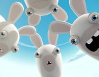Les lapins crétins : invasion : Expérience lapin n°98001 : le miroir
