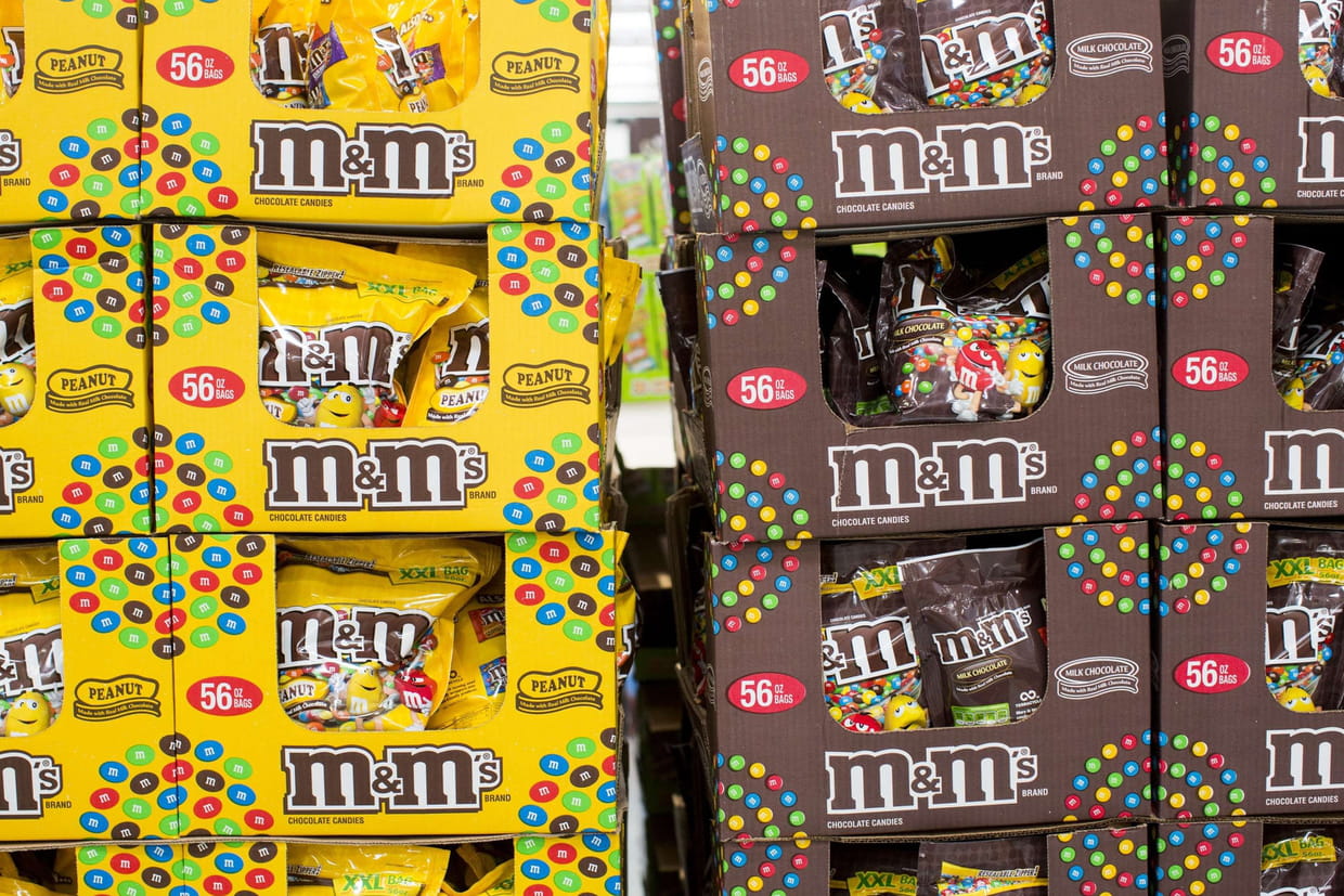 Manger M&M's ou Napolitain favoriserait des cancers — Dioxyde de titane