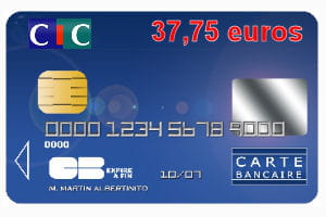 le cic propose également des cartes infinite, platinum, premier, gold, maestro,