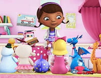 Docteur La Peluche : Le hoquet de Millie. - La pelle de Riggo