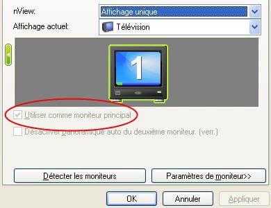 ne pas cocher cette case