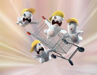 Les lapins crétins : invasion : Escalator crétin