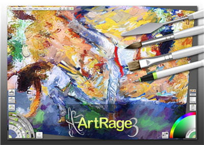 artrage studio pro est un logiciel de peinture numérique très puissant.