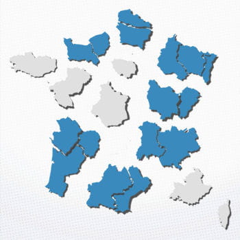 la france compte 13 régions métropolitaines en 2016