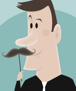 moustache or not moustache ?