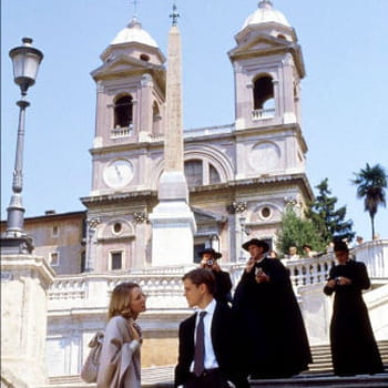 gwyneth paltrow (qui interprète marge sherwood) et matt damon (tom ripley) sur