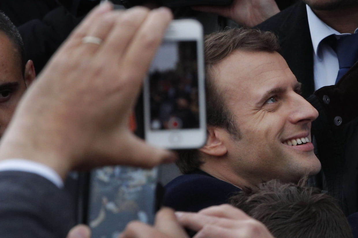 Risultati immagini per Emmanuel Macron