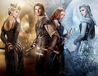 Le chasseur et la reine des glaces