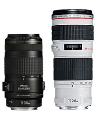 le 70-300 is et le 70-200 f4l