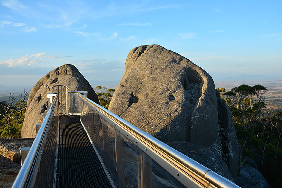 Le Granite Skywalk du Porongurup National Park