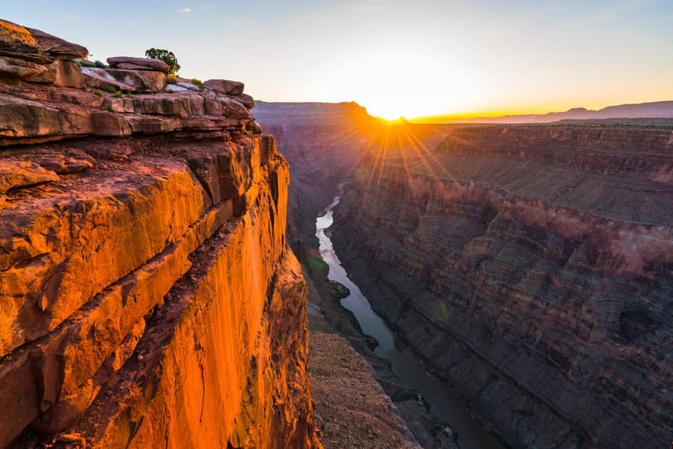 Au Grand Canyon, en Arizona