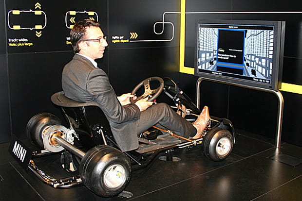 Nouvelle Mini : elle va Kart'onner