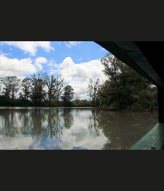 Cabane avec vue sur le lac