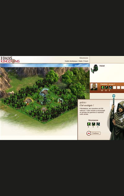 Heroes of Kingdoms&nbsp;: de la strat&eacute;gie tour par tour