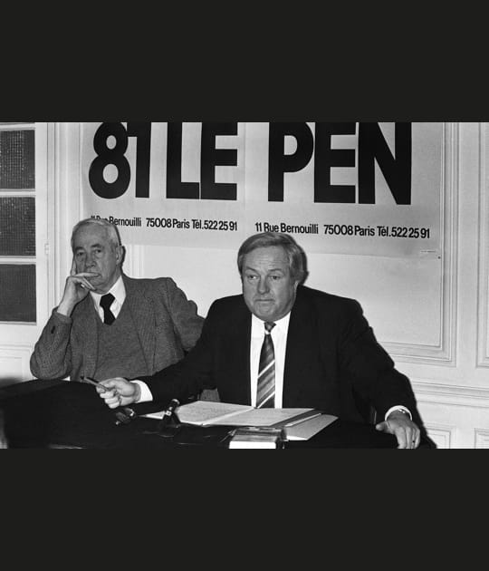 En 1981, l'&eacute;chec pour Jean-Marie Le Pen