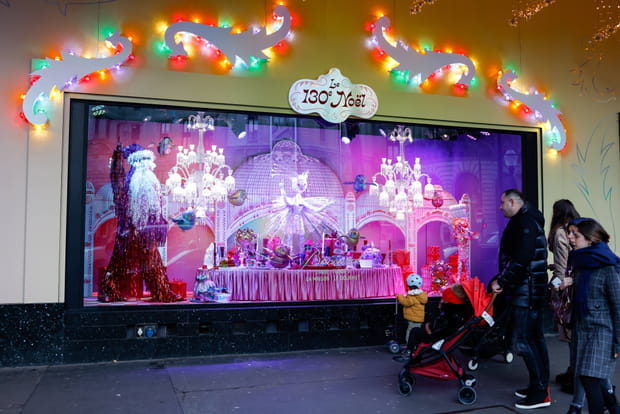 Les vitrines animées des Galeries Lafayette