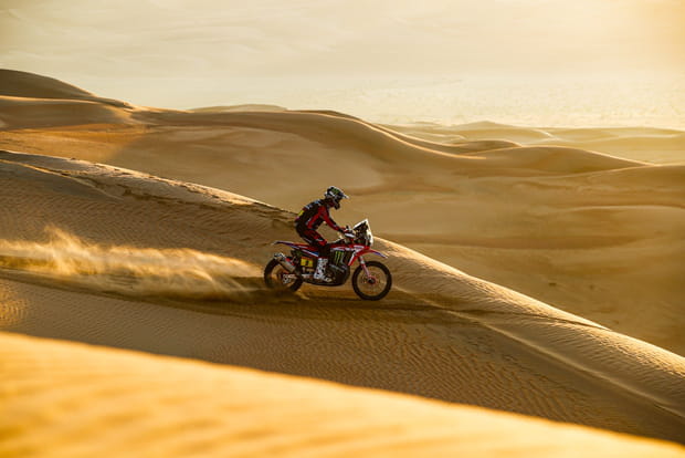 Ricky Brabec fait frissonner Honda