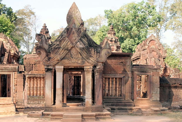 Banteay Srei, dédié au Seigneur des Trois Mondes