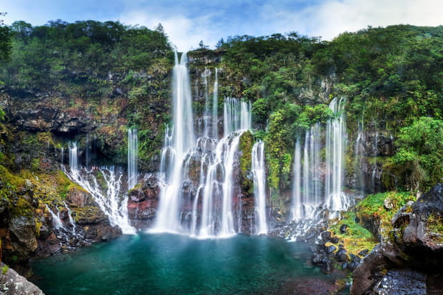 Cascade de Grand Galet à La Réunion