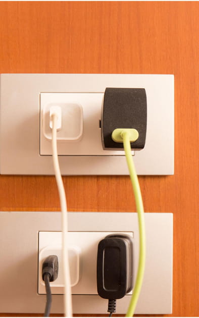 Dissimuler les fils &eacute;lectriques