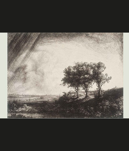 Le Paysage aux trois arbres