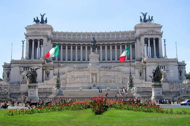 Le monument Victor Emmanuel II