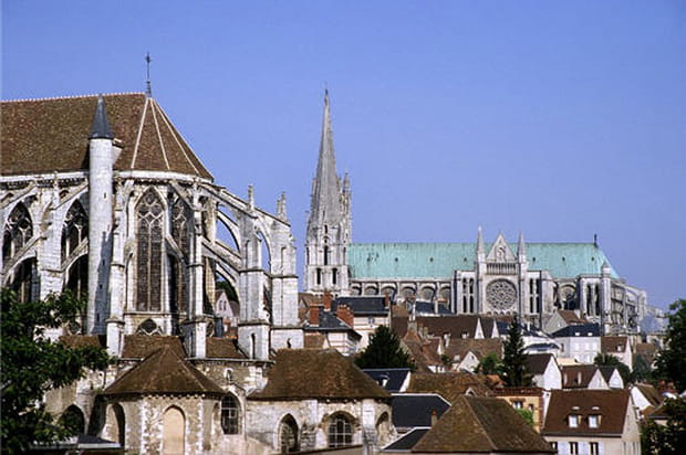 La cathédrale sur Chartres