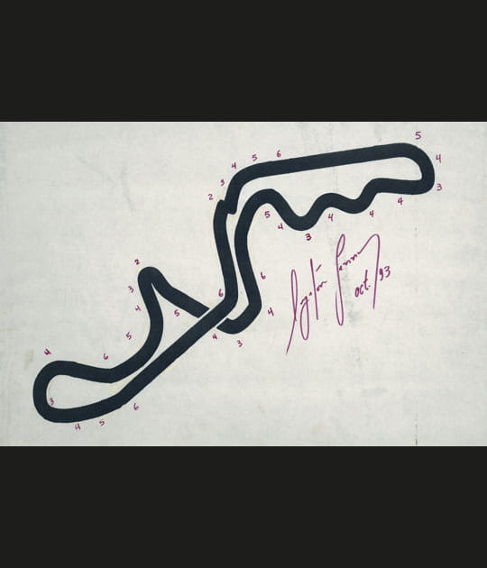 La d&eacute;dicace de Senna