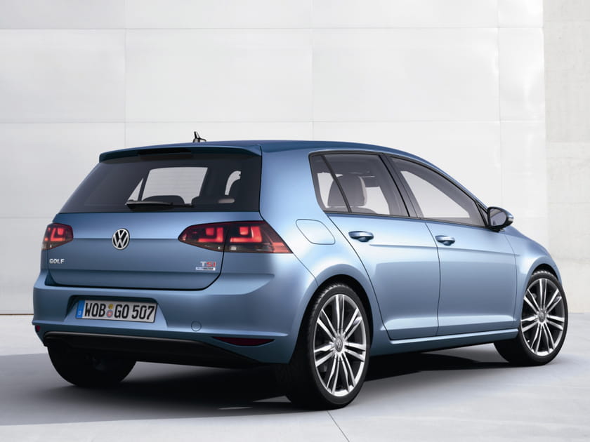 Volkswagen Golf 7&nbsp;: finies les rondeurs