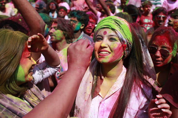 En 2017, Holi s'est tenue les 12 et 13 mars