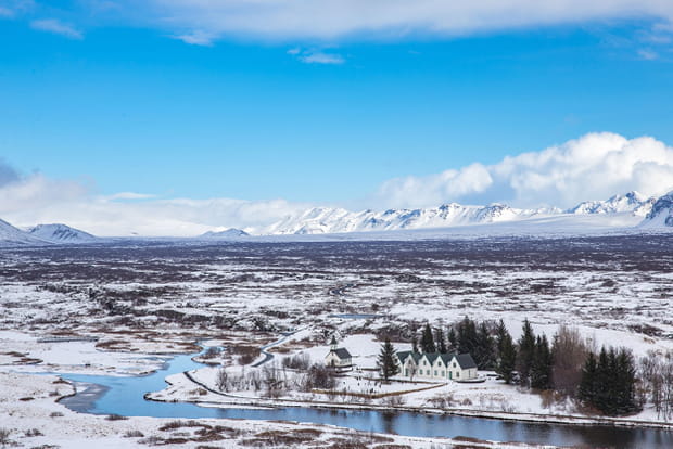 Se promener dans le parc national de Thingvellir