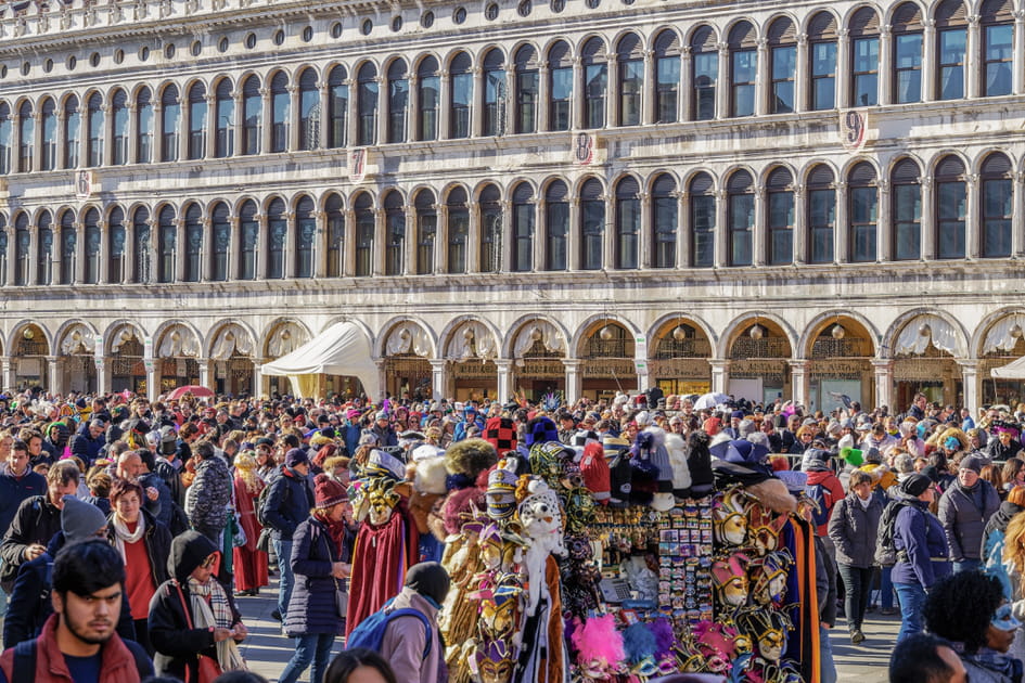 Prendre un bain de foule sur la piazza San Marco