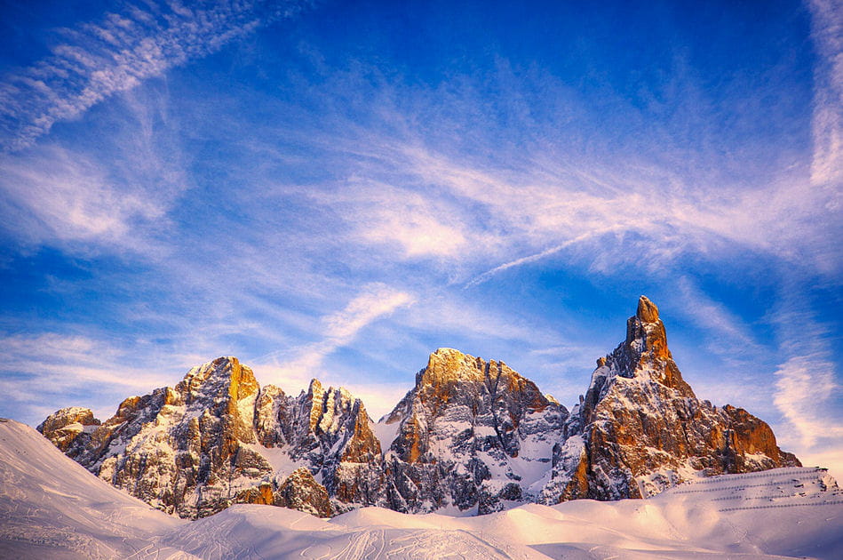 Sur les pistes