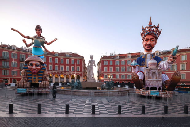 La Reine et le Roi du Carnaval de Nice