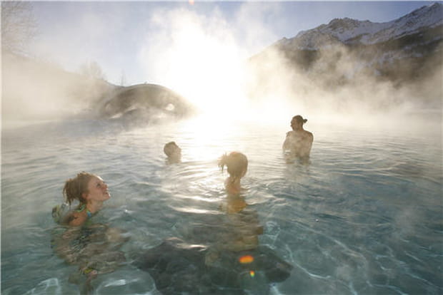 Les grands bains du Monêtier