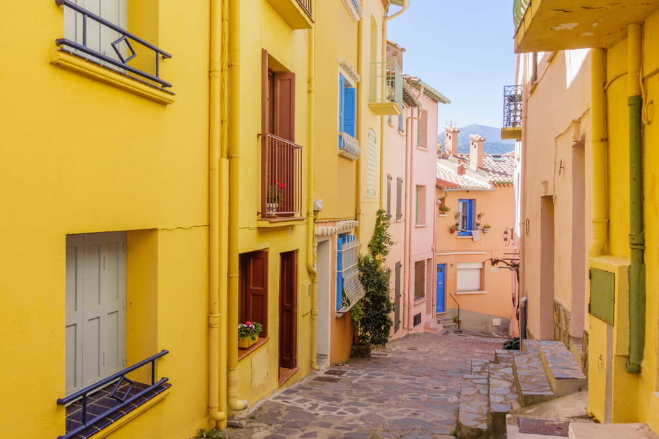 La couleur omnipr&eacute;sente &agrave; Collioure