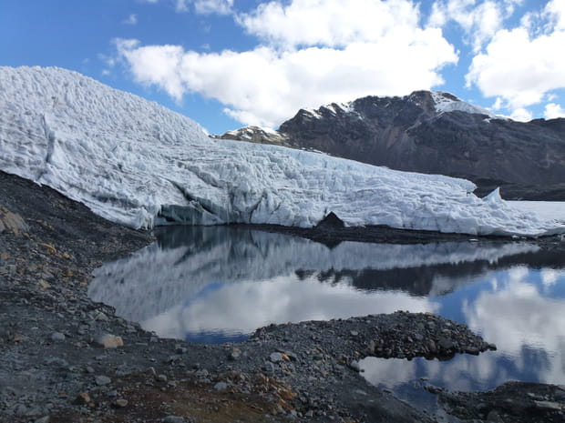 Le glacier Pastoruri au Pérou