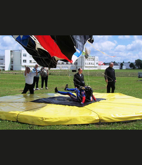 Atterrissage sur les fesses